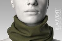 100% Merino Neckwarmer, Khaki