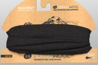 100% Merino Neckwarmer, Black