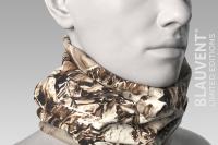 Neckwarmer: Walnut Ink Mountain