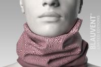 Neckwarmer: Silent Drift Pink