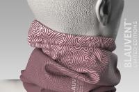 Neckwarmer: Silent Drift Pink