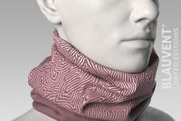 Neckwarmer: Silent Drift Pink