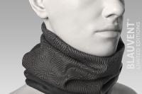 Neckwarmer: Silent Drift Black