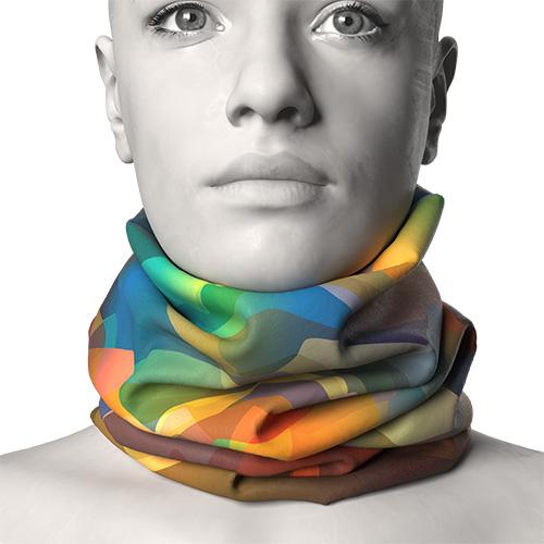 Neckwarmer: Chromatic Peaks