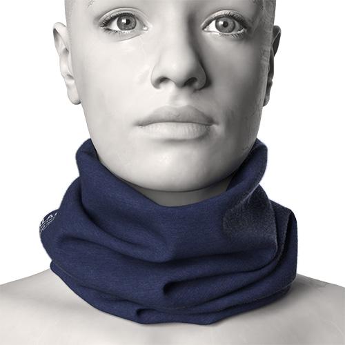 100% Merino Neckwarmer, Navy